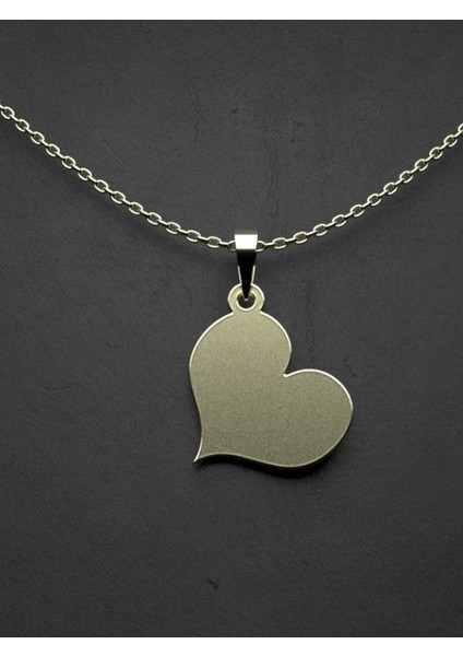 14 Ayar Altın Kalp Kolye Ucu 0.5 Gr, KC17543 Kodlu