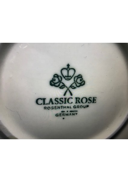 Rosenthal Classic Rose Ajurlu ve Gofreli Büyük Boy Tabak 30 cm 28 cm 4,5 cm Ölçülerinde