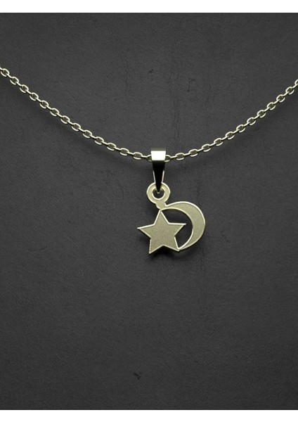 14 Ayar Altın Yıldız Kolye Ucu 0.5 Gr, KC14699 Kodlu