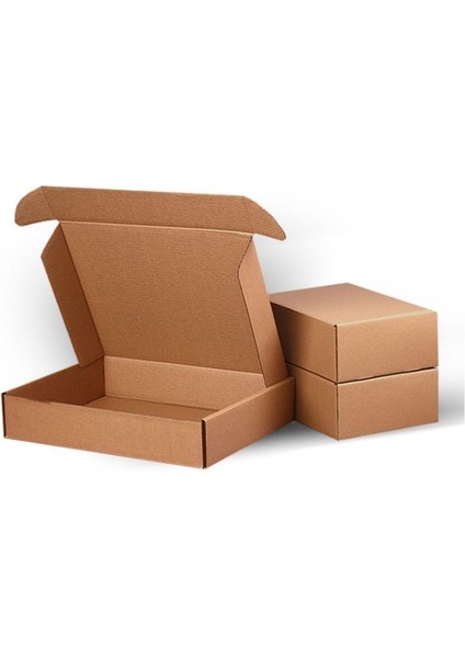 23,2X18,4X6 cm E-Ticaret Kargo Kutusu - Kraft Kutu-25 Adet