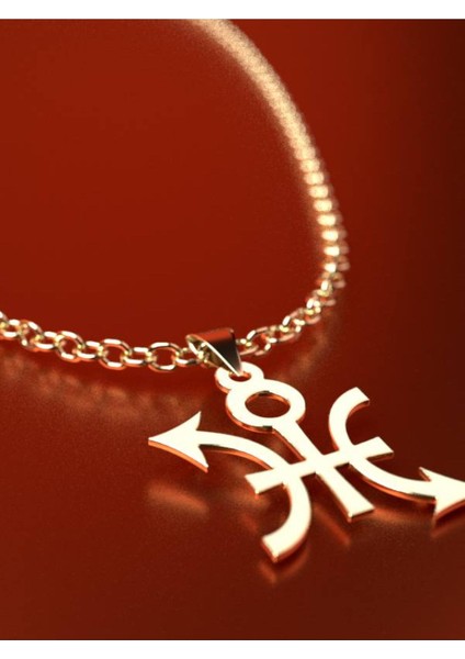 14 Ayar Altın Geometrik Kolye Ucu 0.5 Gr, KC16249 Kodlu fırsatları