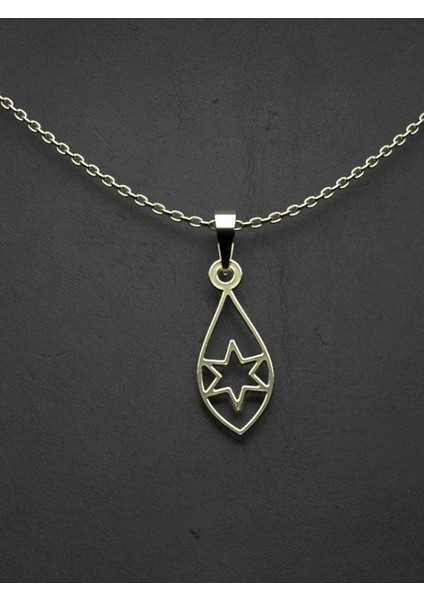 14 Ayar Altın Yıldız Kolye Ucu 0.5 Gr, KC11506 Kodlu