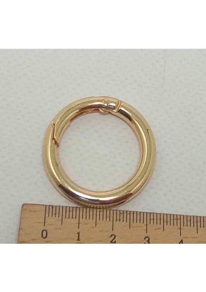 Gold Yaylı Halka 2.5 cm