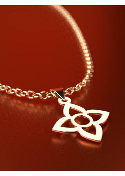 14 Ayar Altın Çiçek Kolye Ucu 0.5 Gr, KC13062 Kodlu fırsatları