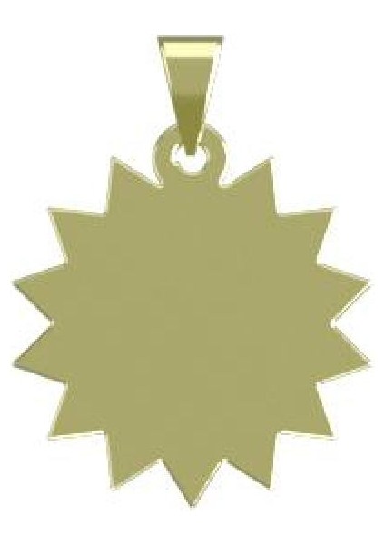 14 Ayar Altın Yıldız Kolye Ucu 0.5 Gr, KC15610 Kodlu