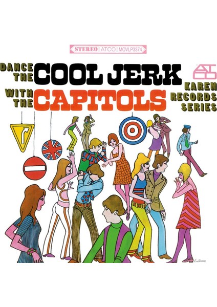 Capitols - Dance The Cool Jerk (Limited Numbered Edition - Red Vinyl) - Plak fiyatları