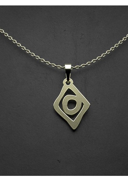 14 Ayar Altın Geometrik Kolye Ucu 0.5 Gr, KC16089 Kodlu