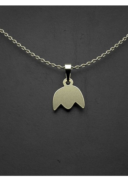 14 Ayar Altın Çiçek Kolye Ucu 0.5 Gr, KC12643 Kodlu