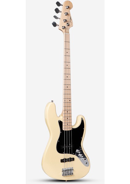 SMİGER 4 TELLİ BAS GİTAR JB-01 KREM