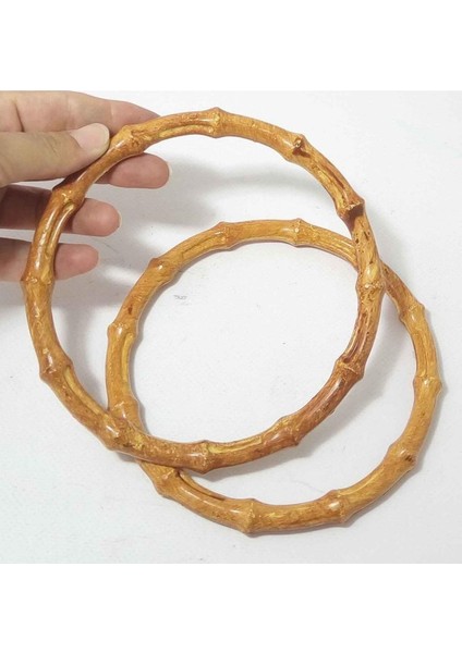 Bambu Görünümlü Plastik Çanta Sapı