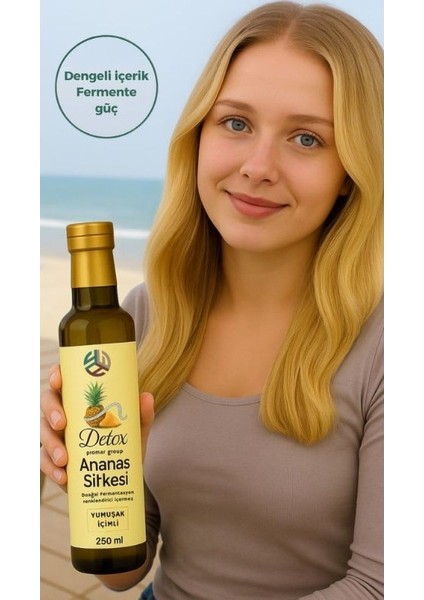 ananas sirkesi doğal fermantasyon pineapple vinegar 250 ml+mix 250 ml fırsatları