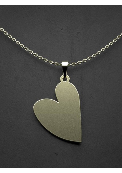 14 Ayar Altın Kalp Kolye Ucu 0.5 Gr, KC17632 Kodlu