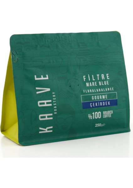 Roastery Filtre Mare Blue Çekirdek Kahve 250 gr x 4 Paket fiyatları