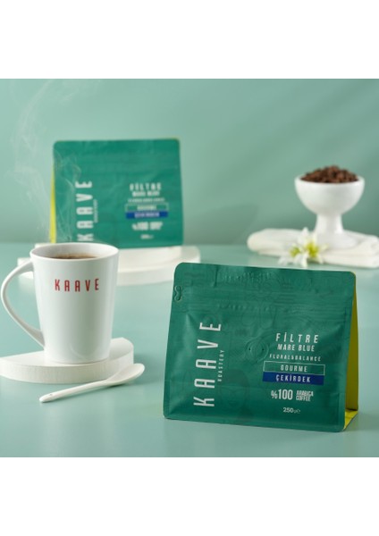 Roastery Filtre Mare Blue Çekirdek Kahve 250 gr x 4 Paket modelleri
