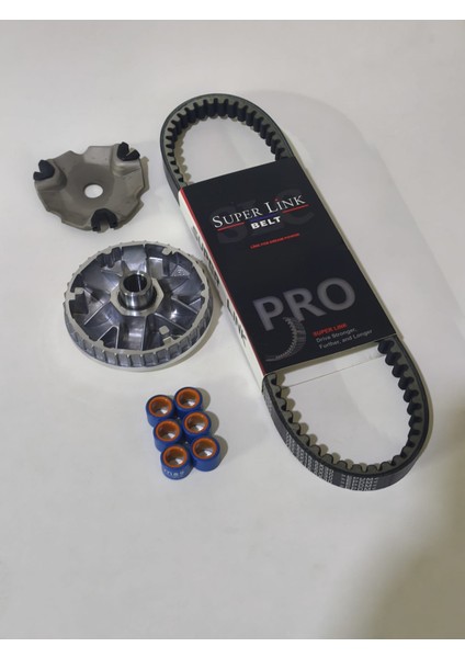 Motor Elegance 50 Uyumlu Performans Set (Kyş, Vrytr, 9 gr Baga,15-30 Kmh. Arası Hız Artışı)