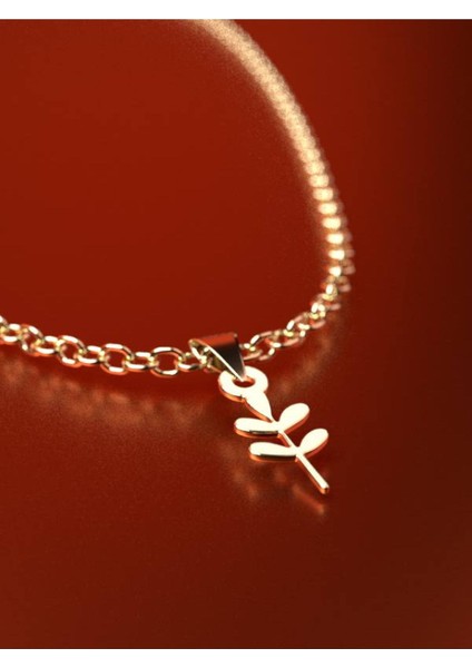 14 Ayar Altın Yaprak Kolye Ucu 0.5 Gr, KC12592 Kodlu fırsatları