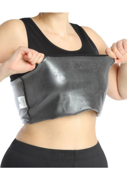 Unisex Termal Sauna Atlet Yağ Yakımınıza Zayıflamanıza Yardımcı Korse Siyah Renk modelleri
