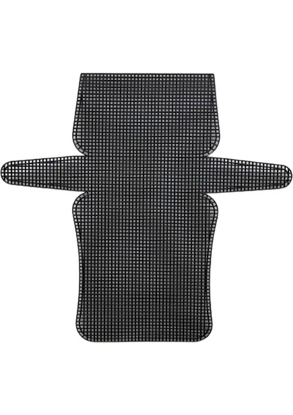 El Çantası Yapımı Için Siyah plastik Kanvas 43 x 22 cm