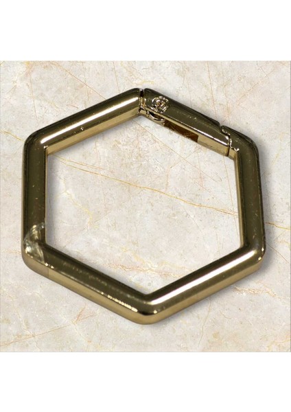 Altıgen Yaylı Açılır Halka Kaliteli 10 Adet