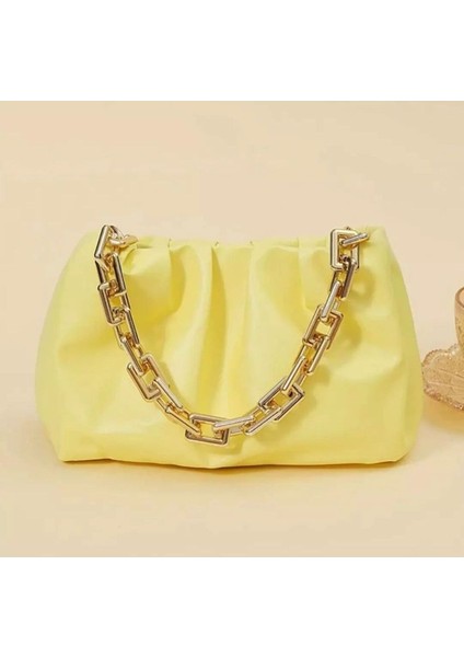 Akrilik Çanta Zinciri (Gold)