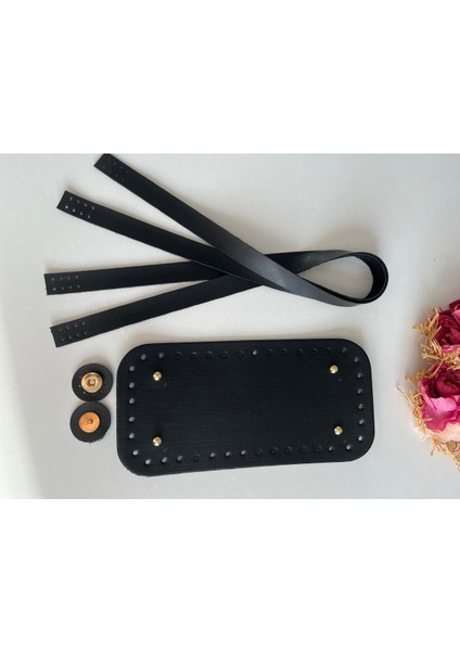 Örgü Çanta Için Dikilebilir Askı ,taban Seti