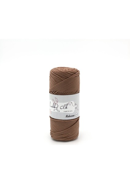 Hobby Clb Polyester Makrome Ipi Kahve (3 Adet)
