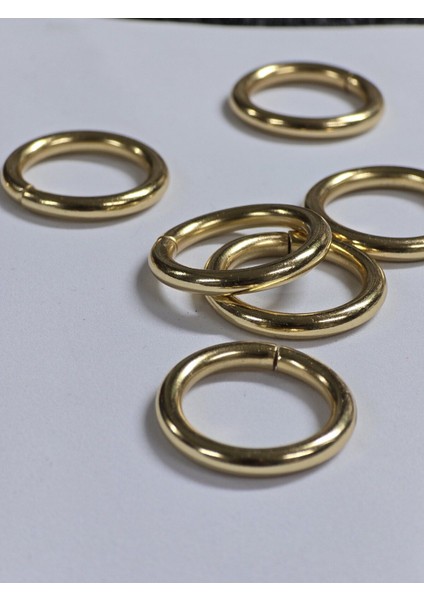 2 cm 4mm Yuvarlak Halka 20 Adet