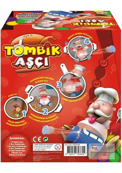 930335 Tomy Tombik Aşçı 6-99 Yaş fiyatları
