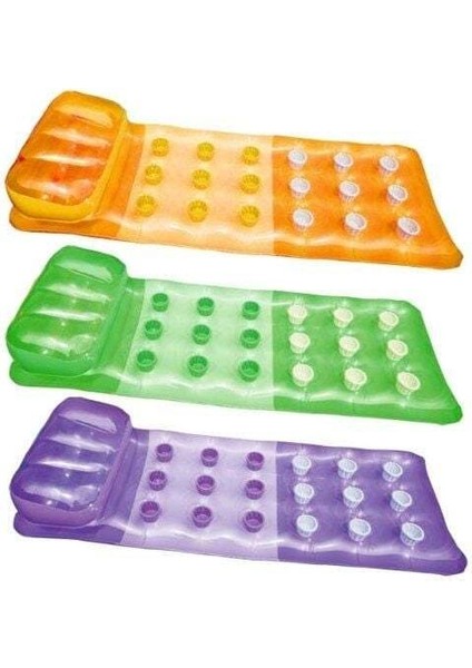 58890 Renkli Bardaklı Yatak 188X71