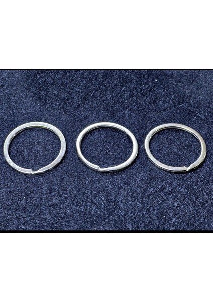 Anahtarlık Halkası Ezme 2.5 cm 10 Adet