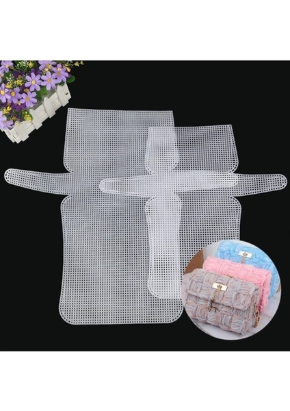Plastik Çanta - Cüzdan Kanvası 23CM (1 Adet)