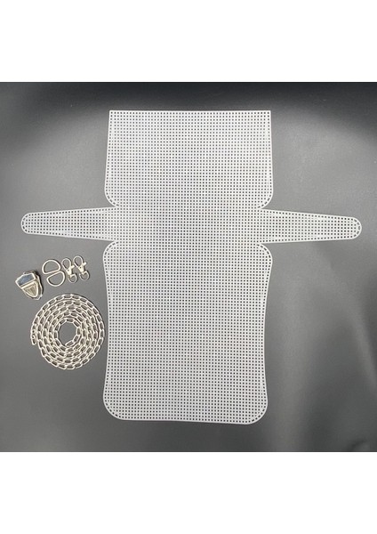 Plastik Kanvas Çanta Set