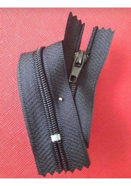 Plastik Dipli Fermuar 18 cm 1 Paket 20 Adet