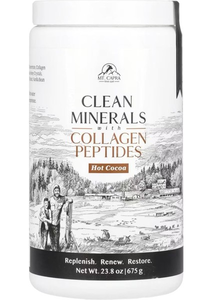 Clean Minerals With Collagen Peptides Hot Cocoa 675 G