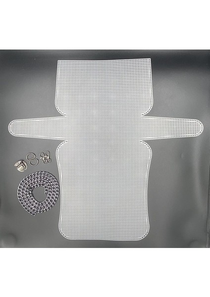 Plastik Kanvas Çanta Set