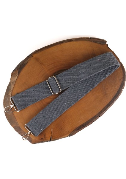 Kumaş Çanta Sapı Ayarlanabilir Çapraz Askı Model - Gri