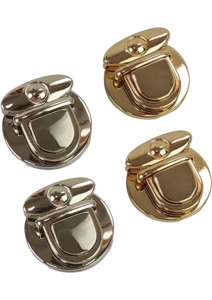 4'lü Çanta Kilidi - Gümüş/ Gold