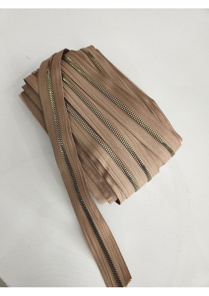 Goldmetal Diş Metrelik Fermuar -Vizon 1 Metre