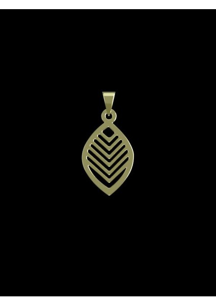 14 Ayar Altın Gözyaşı Damlası Kolye Ucu 0.5 Gr, KC12674 Kodlu