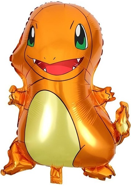 Pokemon Charizard Konsept 4 Yaş Balon Set Pokemon Çarizart Yıldız Balon Doğum Günü Folyo Balon Set fiyatları