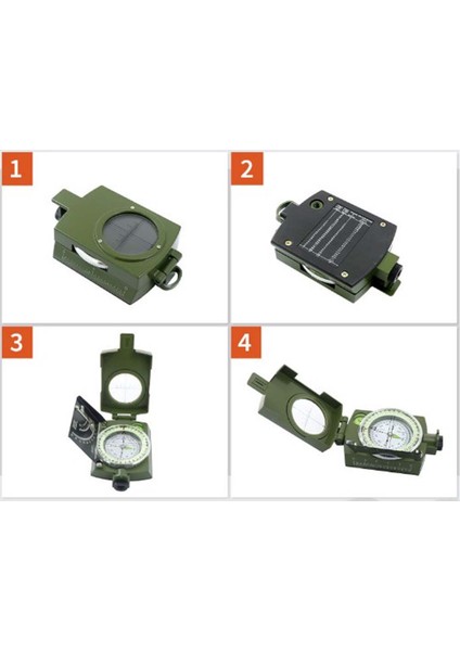 Bez Kılıflı Gece Parlayan Fosforlu Skalalı Fonksiyonlu Katlanır Metal Askeri Vb. Pusula fırsatları