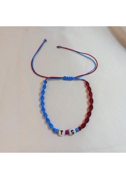 Trabzonspor El Yapımı Unisex Taraftar Makrome Örgü Bileklik, Bordo Mavi Trabzonspor Yazılı Bileklik, Trabzonspor Bileklik, Makrome Bileklik, Maç Aksesuarı, Taraftar Bileklik modelleri