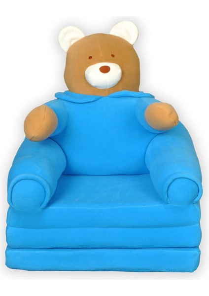 Portatif Polar Dolum 3 Katlı Çocuk Koltuğu Çocuk Yatağı Yıkanabilir, Taşınabilir