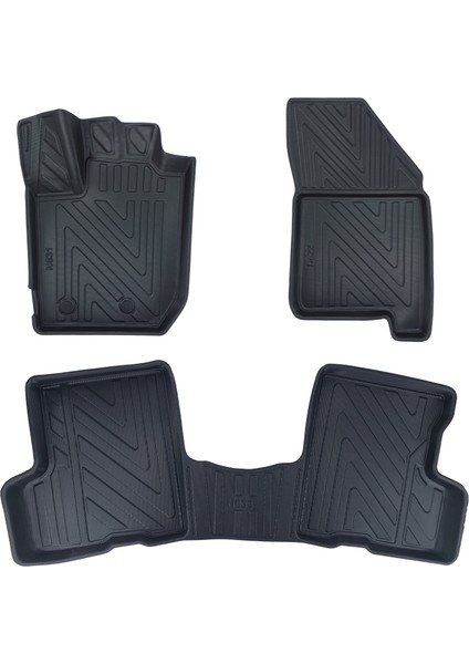 Dacia Duster 2018-2022 Premium Havuzlu 5d Oto Paspas | 4x4