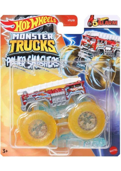 HYJ19 Hot Wheels Monster Trucks Power Smashers 1:64 Arabalar