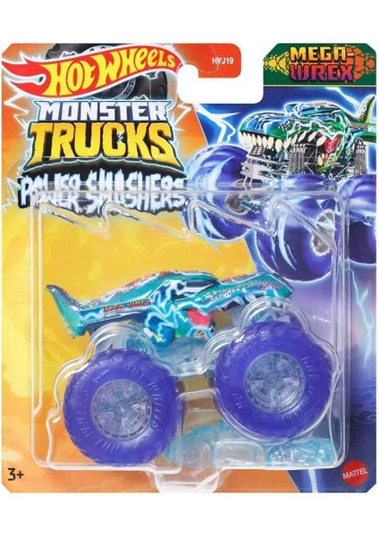 HYJ19 Hot Wheels Monster Trucks Power Smashers 1:64 Arabalar