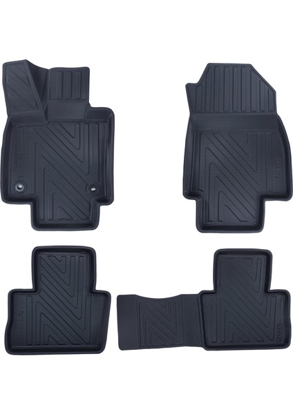 Toyota Rav4 2018 ve Sonrası Premium Havuzlu 5d Oto Paspas