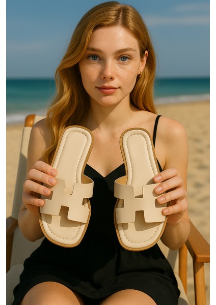 Şık ve Rahat Kadın Terlik Yumuşak Tabanlı Rahat Günlük Plaj Iş Ofis Ev fiyatları