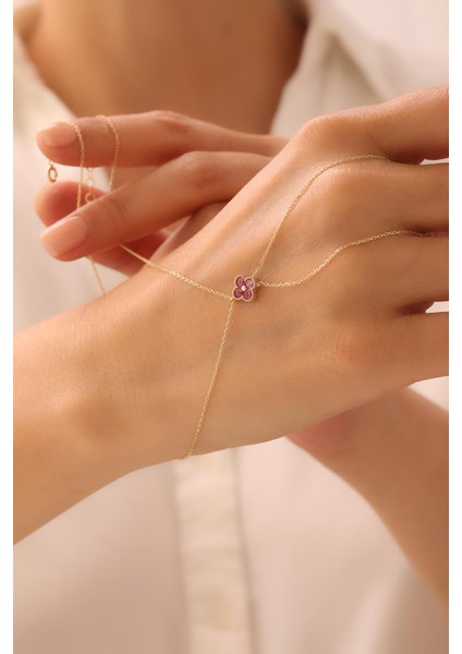 14 Ayar Kırmızı Taşlı Altın Şahmeran modelleri