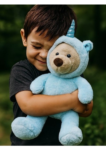 Boynuzlu Ayı Uyku Arkdaşım-Rüya Dostum – Unicorn Ayıcık- 40CM